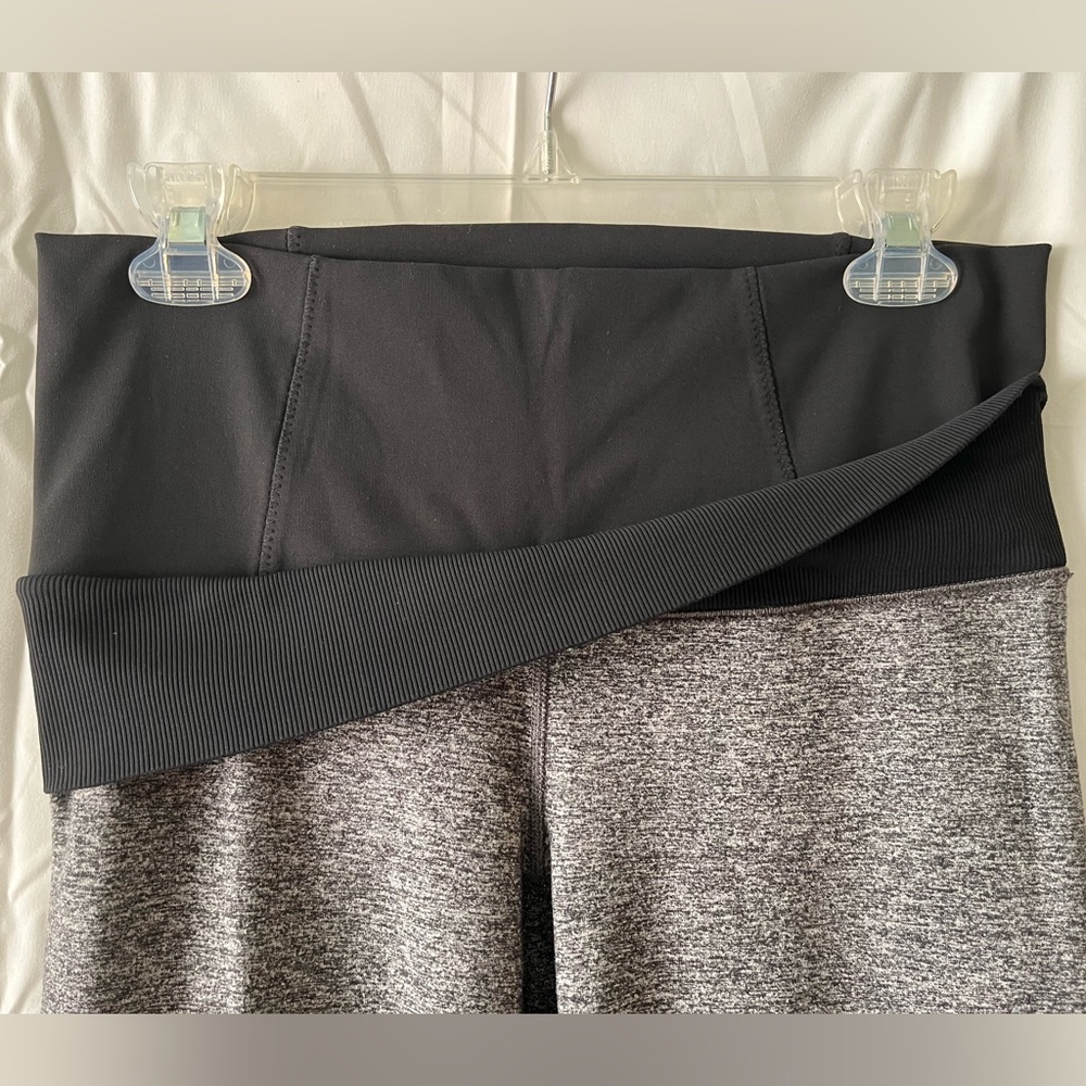 Lululemon Double Waistband Gray Straight-Up Pant